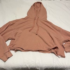 Cropped hoodie